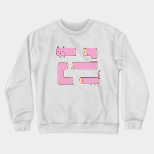 Strawberry Cat Cake Crewneck Sweatshirt